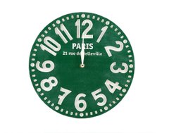 Часы «Париж» (изумрудно-зелёный), Зелёный