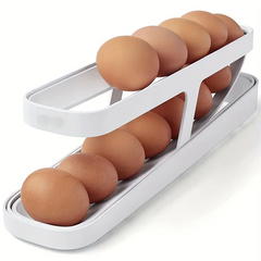 Лоток для яєць Автоматична висувна полиця для яєць контейнер-органайзер W41