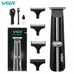 Машинка для стрижки бороди та вусів VGR V-007, 4 насадки