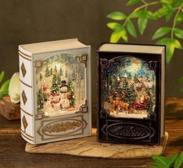Новорічний нічник XMAS WDL-24023B &laquo;Книга&raquo; в асортименті