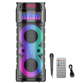 Портативная Bluetooth-колонка JQS 6221 с караоке и стереозвуком
