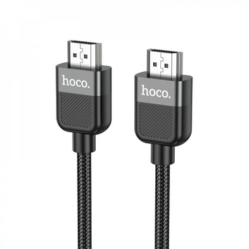 Кабель HDMI 2.0 Male to Male 4K HD Data Кабель (1m) &mdash; Hoco US09 &mdash; Black