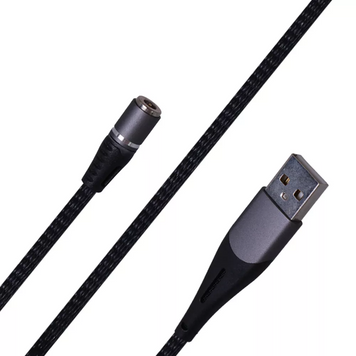Кабель Lightning 2A (1m) &mdash; Magnetic XS-025 Black