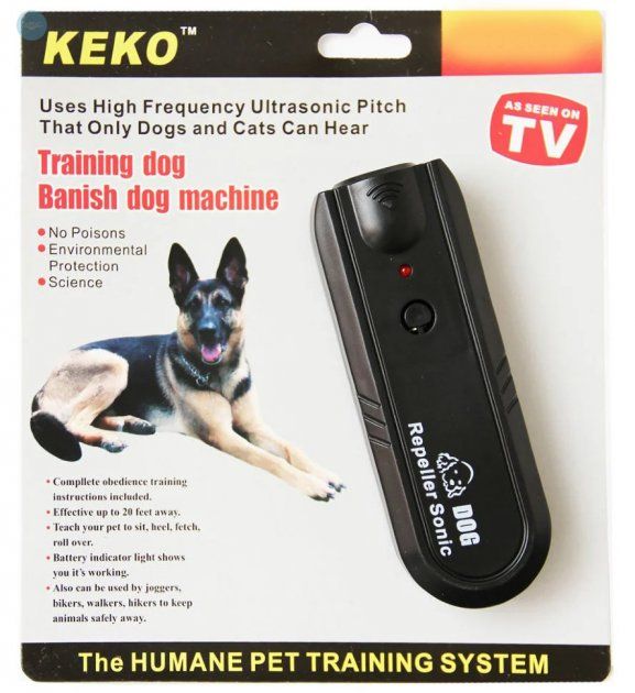 Отпугиватель собак ультразвуковой Keko Dog Repeller Sonic TJ-3008 до 15 метров