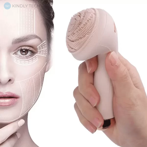 Силіконова щітка масажер для чищення пор обличчя Finishing Touch Flawless Cleanse