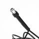 Світлодіодна гірлянда &laquo;Рубінка&raquo; LED200W-7, 7 м, 200 LED, біле світіння, чорний провід