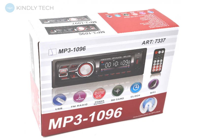 Автомагнітола MP3-1096 ISO+BT