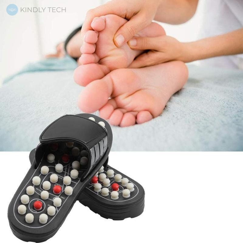 Рефлекторні масажні тапочки Massage Slipper(р-р 44-45)