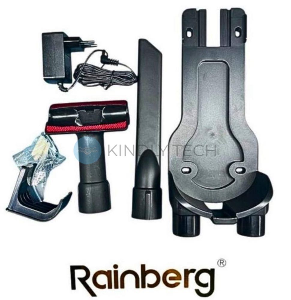 Акумуляторний пилосос бездротовий Rainberg RB-2296 2500 Вт з HEPA фільтром та LED-підсвіткою