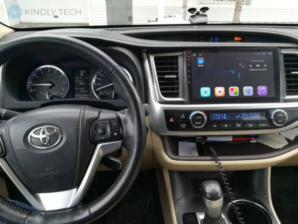 Автомагнитола Штатная Toyota Highlander 2015 10" Android 10.1 (4/32Гб)