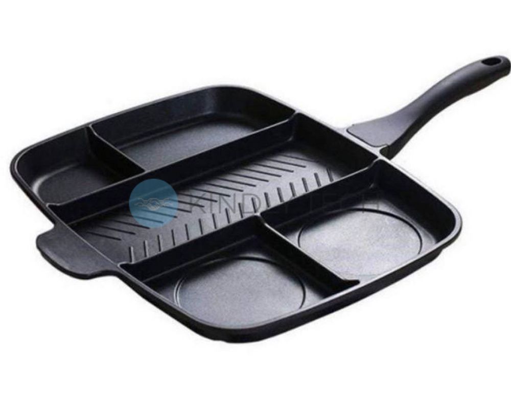 Сковорода универсальная антипригарная Magic Pan 5 в 1 для кухни.