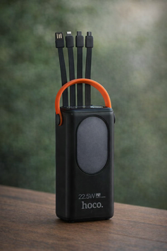 Зовнішній акумулятор HOCO J94A 50000mAh 22.5W,Чорний