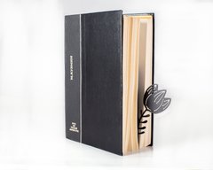 Разделитель — закладка для книг «Тюльпан», Чорний