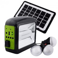 Фонарь-Power Bank с солнечной панелью CL-01, + лампочки