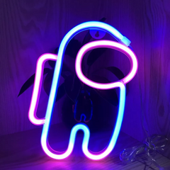 Нічний неоновий світильник — Neon Amazing — Among Us Blue