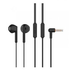 Дротові навушники з мікрофоном 3.5mm — Celebrat G6 — Black