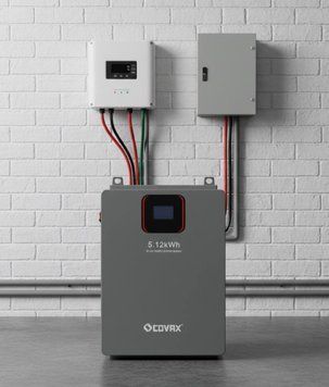 Акумулятор LiFePO4 Covax LCV19-48100, 51,2V, 100Ah, 5120W&middot;h для автономних та резервних систем живлення