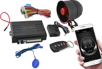 Универсальная автосигнализация CAR ALARM 2 WAY KD-3000 APP с сиреной