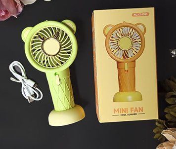 Детский портативный мини-вентилятор &ldquo;Cool Summer&rdquo;, Салатовый