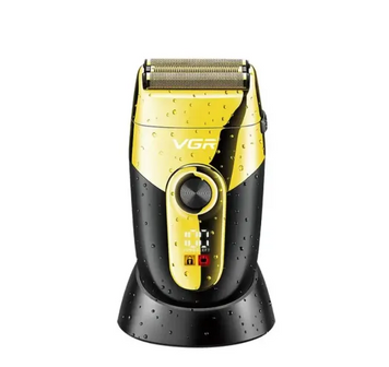 Электробритва VGR V-383 с двойным лезвием, триммером и LED-дисплеем.