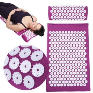 Коврик для акупунктурного массажа Acupressure Mat, Purple