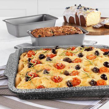 Прямокутна форма для випічки з антипригарним покриттям Granite Maestro MR-1126-36