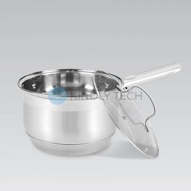 Ковш со стеклянной крышкой Maestro MR-3512-16S 2.1 л &Oslash; 16 см
