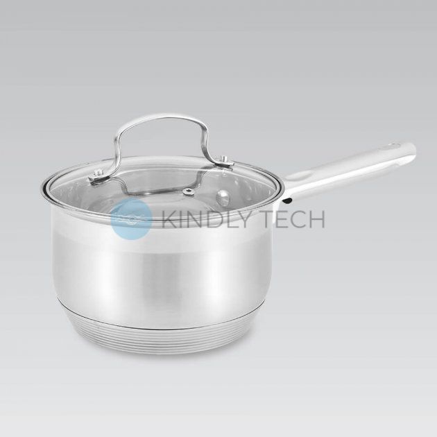 Ковш со стеклянной крышкой Maestro MR-3512-16S 2.1 л &Oslash; 16 см