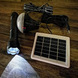 Светодиодный фонарик и светодиодная лампа комплект CL-038 + солнечная панель