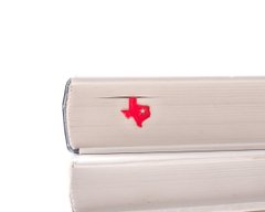 Закладка для книг «Штат Техас», Красный