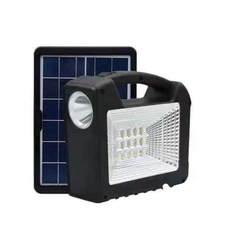 Фонарь-Power Bank с солнечной панелью CL-25, + лампочки
