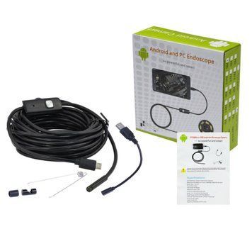 Камера ендоскоп Android та PC Endoscope гнучка USB-камера, 5 метрів