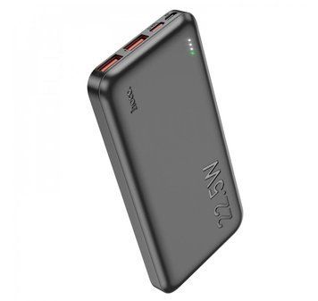 Павербанк Power Bank Hoco J101 10000 mAh з підтримкою швидкої зарядки 22.5W та PD для смартфонів і гаджетів, Чорний