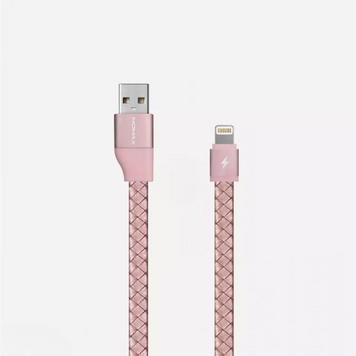 Кабель Lightning 2.4A (0.1m) &mdash; Momax DL1 &mdash; Rose Gold