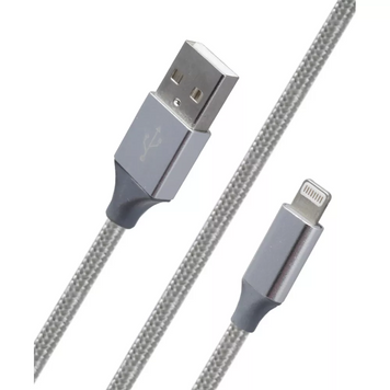 Кабель Lightning 2A (1m) &mdash; Melkco iMee Metallic Mix color