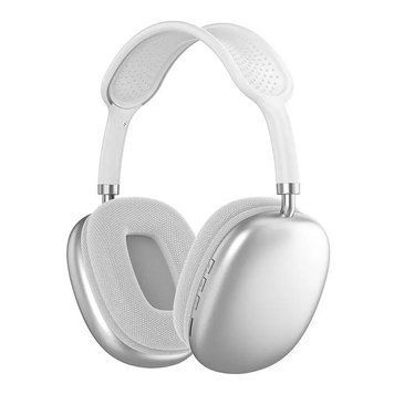 Навушники Bluetooth Macaron P9 Сріблясті