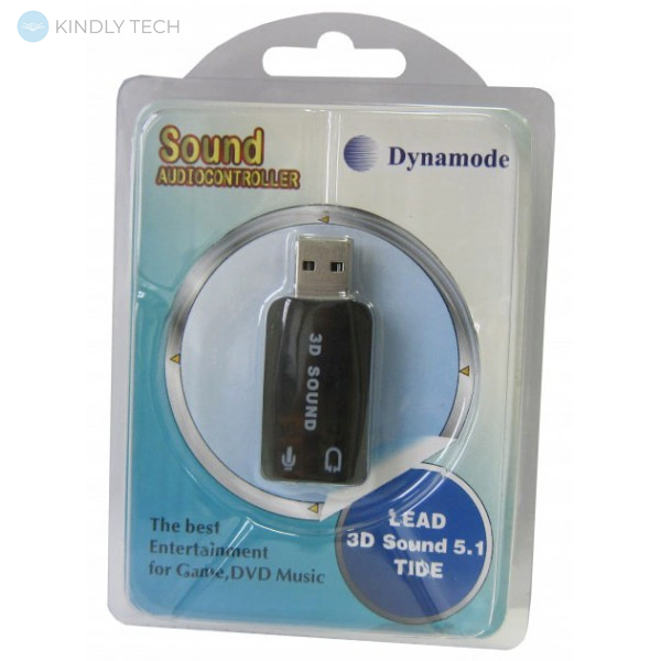 Звуковий адаптер Dynamode 3D Sound 5.1 USB-SoundCard 2.0
