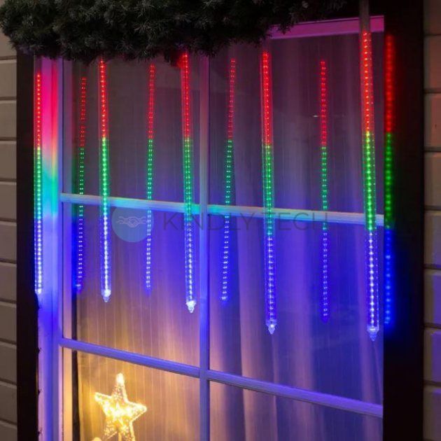 Гірлянда Stick бурулька паличка LED 50 см, Мульті