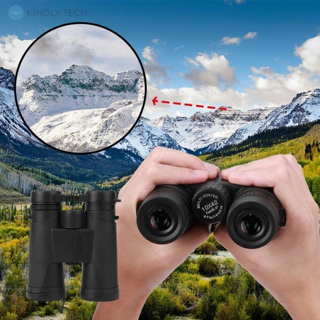 Мощный бинокль для охоты и походов Binoculars LD 214 10X42