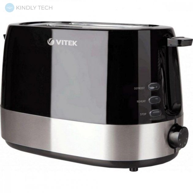 Тостер на 2 тоста VITEK VT-1584 (850 Вт.)