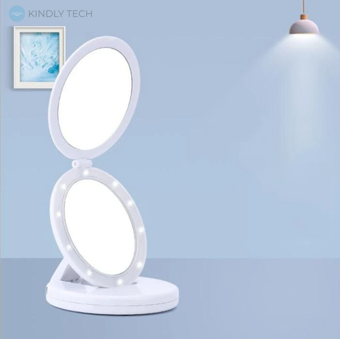 Зеркало с LED подсветкой круглое Large LED Mirror (W0-29)