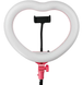 Маленькая кольцевая лампа Led в форме сердца с держателем для смартфона, диаметр 33 см d12