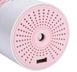 Зволожувач повітря з підсвічуванням і USB портом Humidifier, Pink
