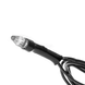 Світлодіодна гірлянда-конус LED200W-2, 9 м, 200 LED, біле світіння, чорний провід, 220 В, 8 режимів