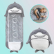 Детский спальный мешок-игрушка подушка Акула Sleeping Bag 125*50 см