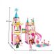 Детский конструктор Qman замок принцессы на 405 деталей