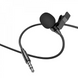 Мікрофон для телефону 3.5mm — Hoco L14 Lavalier — Black