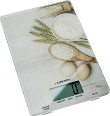 Кухонные весы с плоской платформой AURORA AU-4301 на 5 кг. электронные
