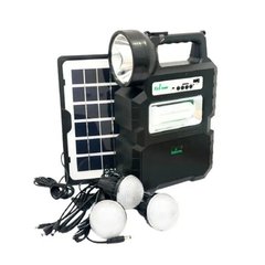Ліхтар-Power Bank-Блютус-Радіо із сонячною панеллю CL-810, + лампочки