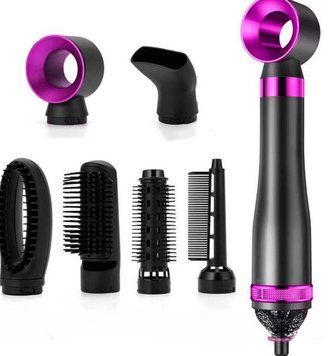 Потужна фен-щітка 6 в 1 HAIRE DRYER для сушіння та укладання волосся